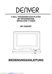 Denver MT-763DVBT Bedienungsanleitung