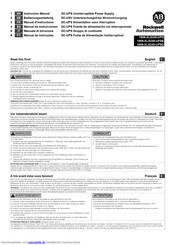 Rockwell Automation 1606-XLS240-UPSD Bedienungsanleitung