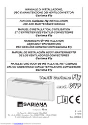 Sabiana CVP Andbuch Für Installation