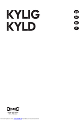 IKEA KYLD Gebrauchsanleitung
