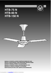 S&P HTB-90 N Montageanleitung Und Gebrauchsanweisung
