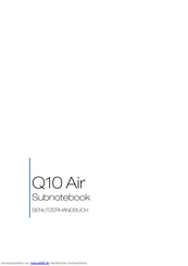 Gericom Q10 Air Benutzerhandbuch