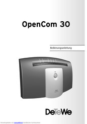 DETEWE OpenCom 30 Bedienungsanleitung