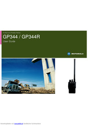 Motorola GP344R Benutzerhandbuch