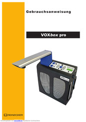 Reinecker VOXbox pro Gebrauchsanweisung