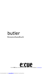 ecue DMX Butler Benutzerhandbuch