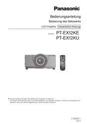 Panasonic PT-EX12KE Bedienungsanleitung