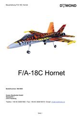 Dymond F A-18C Hornet Handbuch