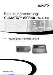 Lennox Climatic 200 Bedienungsanleitung