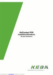 Keba KeContact P20 Installationshandbuch
