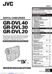 JVC GR-DVL20 Handbuch