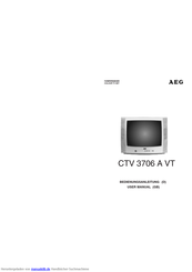 Aeg CTV 3706 A VT Bedienungsanleitung