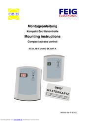 FEIG Electronic ID ZK.ANT-A Montageanleitung