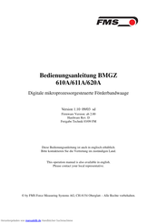 FMS BMGZ 610A Bedienungsanleitung