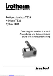 Isotherm TB26 Handbuch