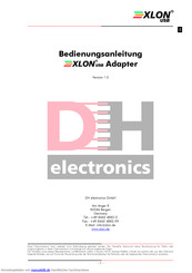 DH electronics XLLONusb Bedienungsanleitung
