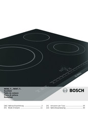 Bosch NKN7..T-Serie Gebrauchsanleitung