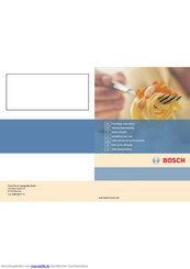 Bosch pcp795heu Gebrauchsanweisung