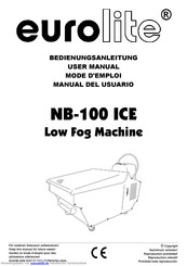 EuroLite NB-100 ICE Bedienungsanleitung