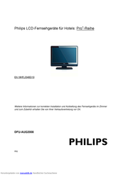 Philips 19HFL3340D/10 Handbuch