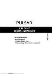 Pulsar W510 Bedienungsanleitung