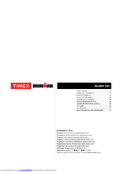 Timex Ironman Sleek 150 Benutzerhandbuch