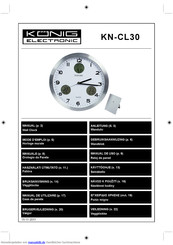 Konig Electronic KN-CL30 Anleitung