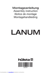 Hulsta LANUM Montageanleitung