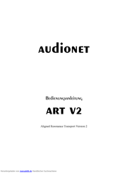 Audionet Art V2 Bedienungsanleitung