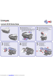 Lexmark X6100 Series Handbuch