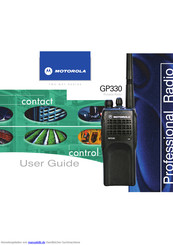 Motorola GP330 Benutzerhandbuch