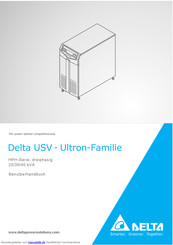 Delta Ultron HPH-Familie Benutzerhandbuch