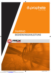 REX-Bike 2015 Falt-Fahrrad Bedienungsanleitung
