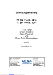 ADITEC TP 810 Bedienungsanleitung