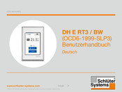 Schluter Systems DH E RT3 / BW Benutzerhandbuch