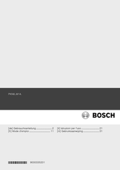 Bosch pkn 675m14d Gebrauchsanleitung
