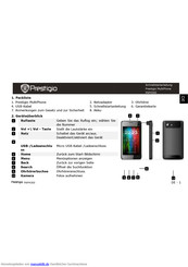 Prestigio MultiPhone PAP4300 Schnellstartanleitung