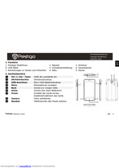 Prestigio MultiPhone PAP4322 DUO Schnellstartanleitung