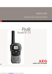 AEG PMR Voxtel R110 Handbuch
