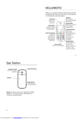 Motorola C118 Bedienungsanleitung