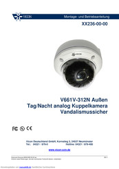 Vicon V661V-312N Montageanleitung Und Bedienungsanleitung