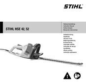 Stihl HSE 52 Gebrauchsanleitung