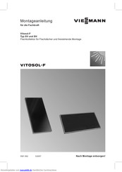Viessmann Vitosol-F SH Montageanleitung