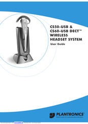 Plantronics CS50-USB Benutzerhandbuch