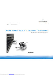 Plantronics VOYAGER 510-USB Benutzerhandbuch