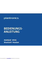 Plantronics MARQUE M155 Bedienungsanleitung