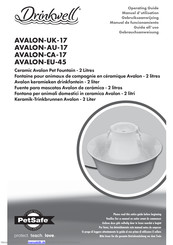 Drinkwell AVALON-EU-45 Gebrauchsanweisung