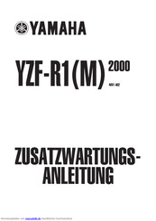 Yamaha YZF-R1(M) 2000 Zusatzwartungsanleitung