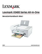 Lexmark X5400 Serie Benutzerhandbuch