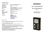 Burosch TPG-1 Bedienungsanleitung